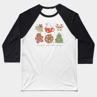 Jingle All The Way Baseball T-Shirt